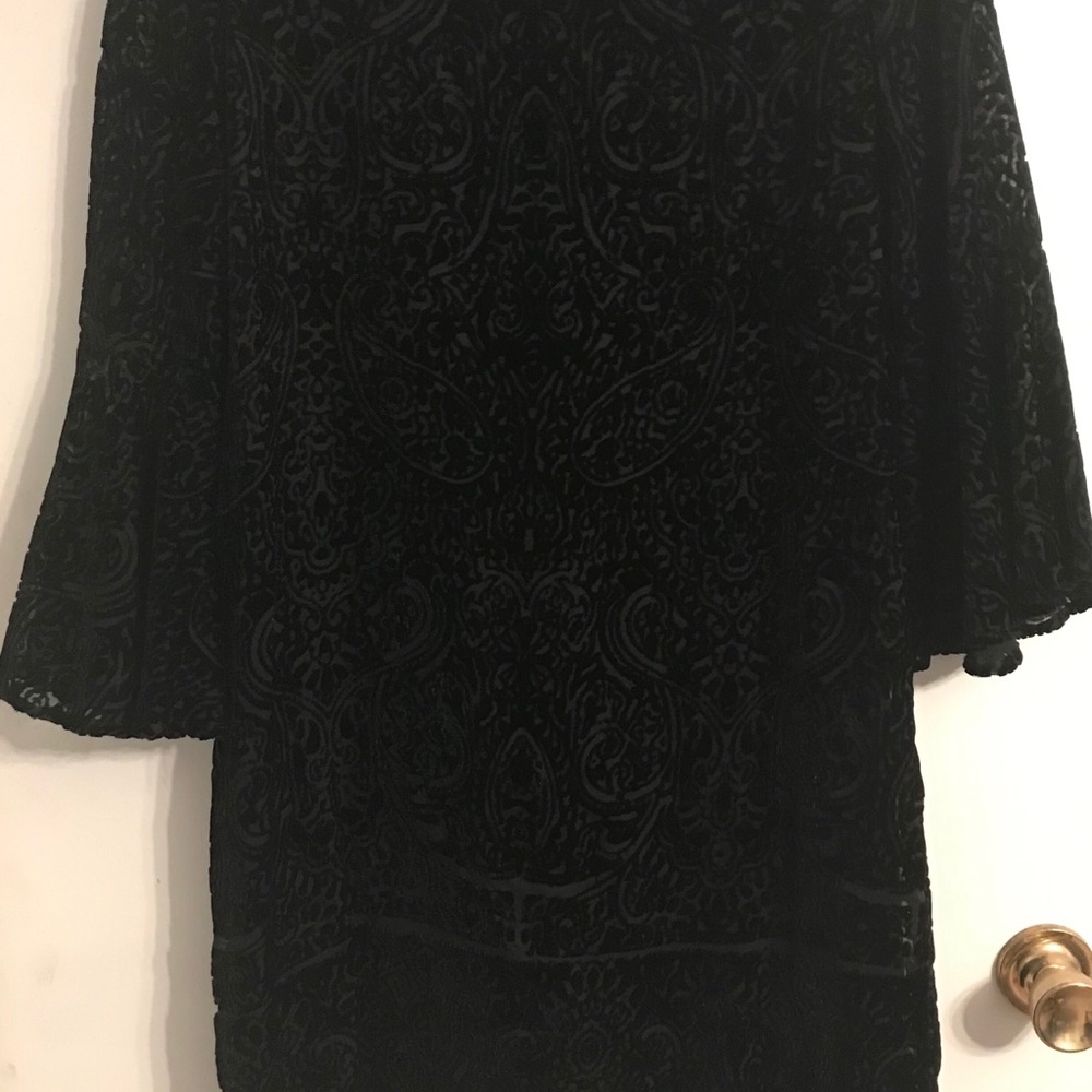 Black Velour Dress